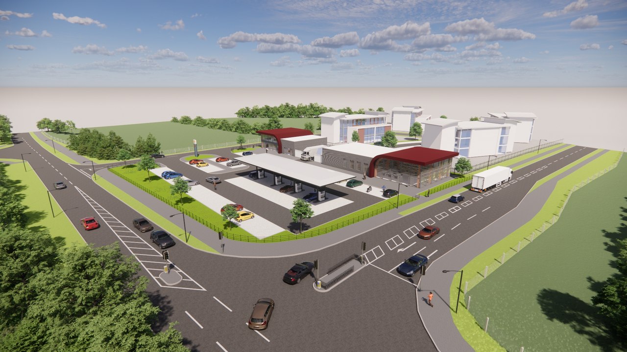 NEW SERVICE STATION LURGAN CO ARMAGH