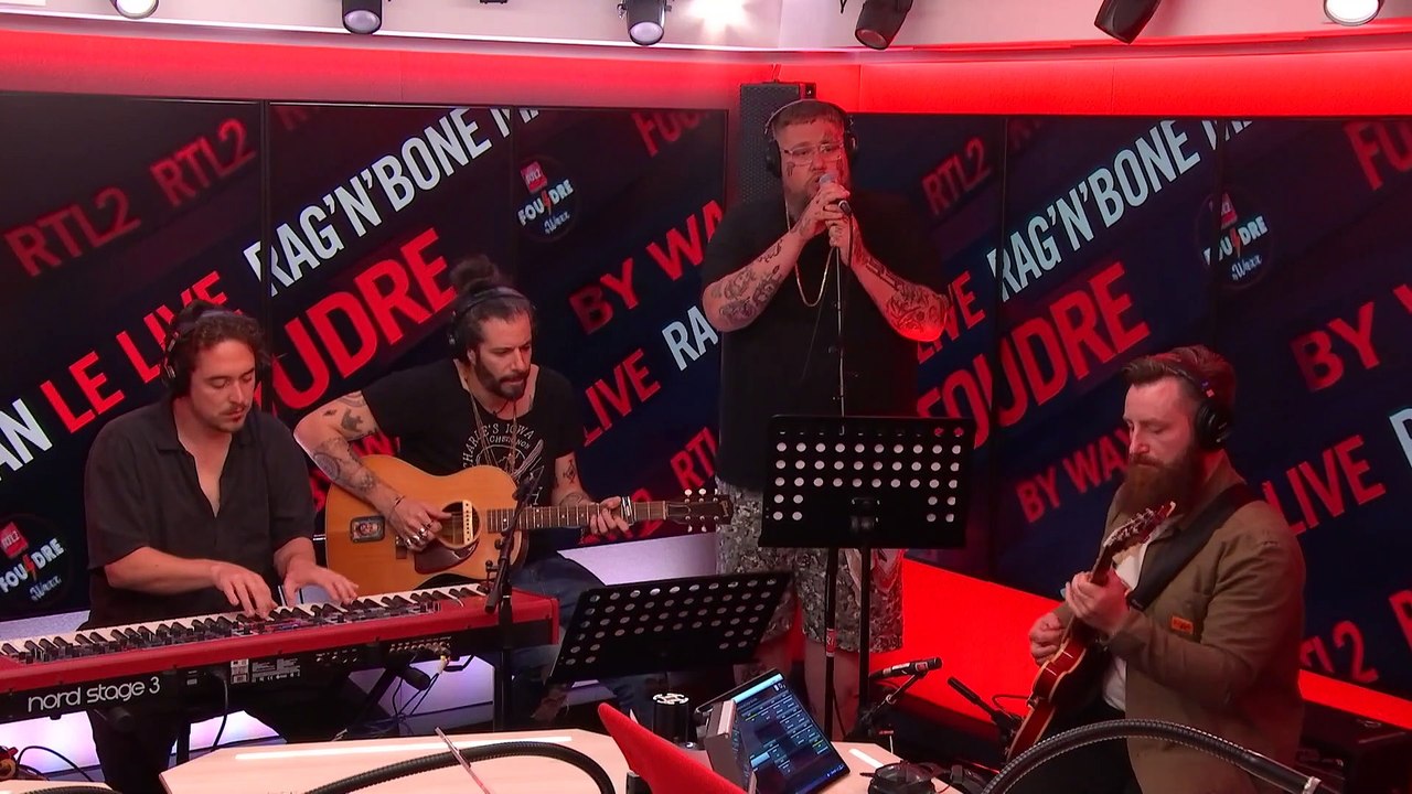Rag'n'Bone Man et Waxx interprètent "What Do You Believe In?" en live dans Foudre