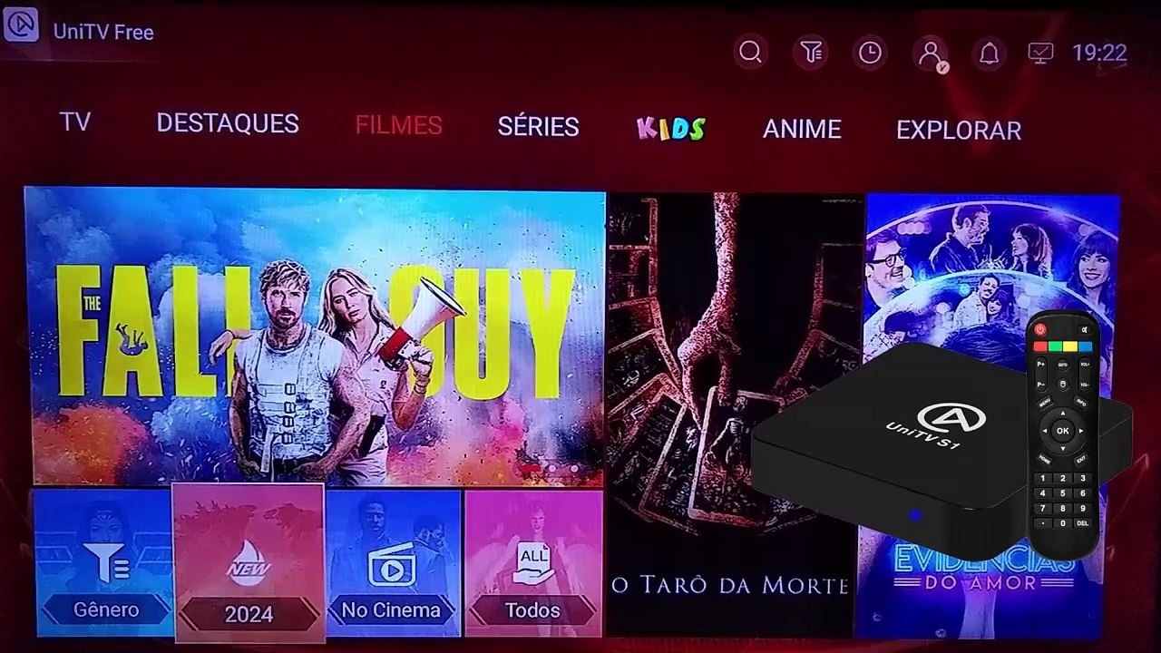 Melhor Custo Beneficio TvBox UniTv S1 Completo Conteudos!
