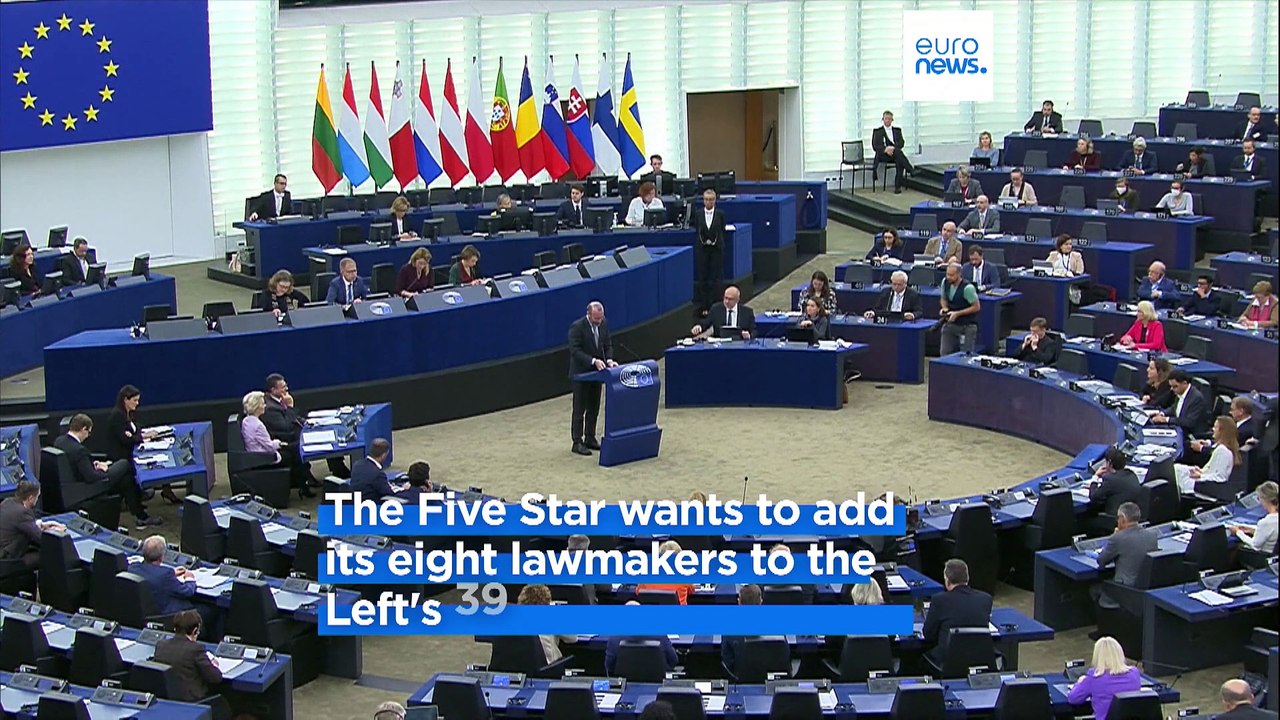 Italy's Five Star Movement seeks to join The Left in the European Parliament