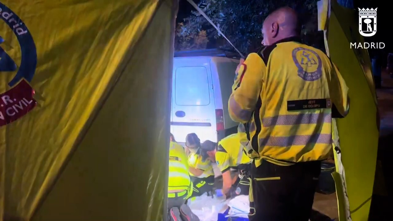 Un conductor se da a la fuga tras atropellar a un hombre en patinete en Madrid