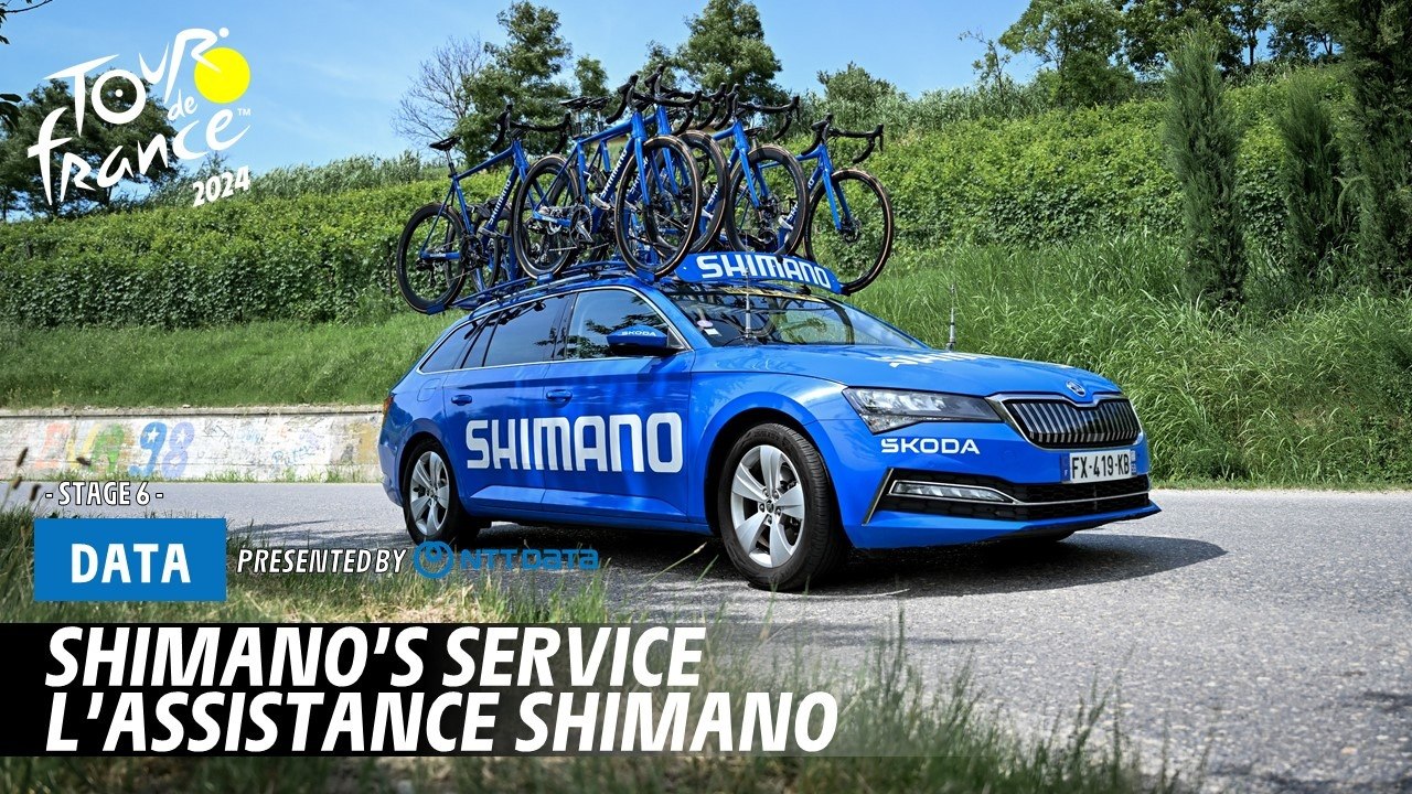 Shimano's service  - Tour de France 2024