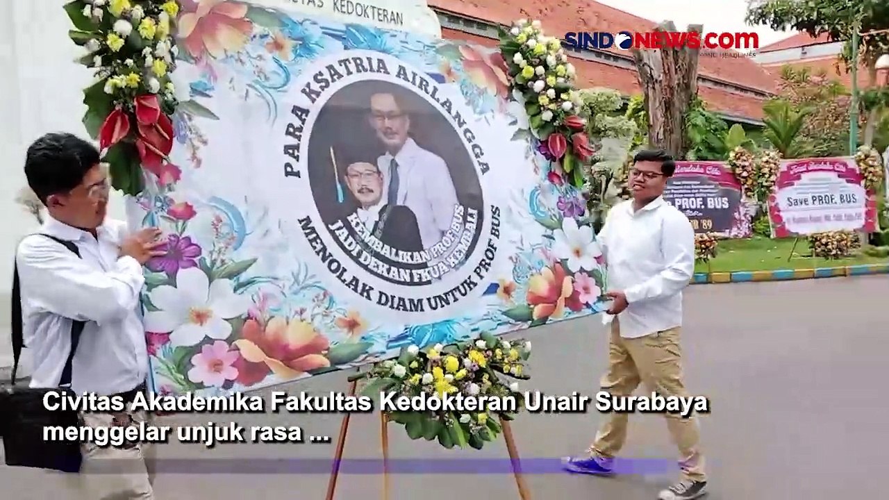 Guru Besar dan Dosen Ancam Mogok Mengajar Usai Dekan FK Unair Diberhentikan