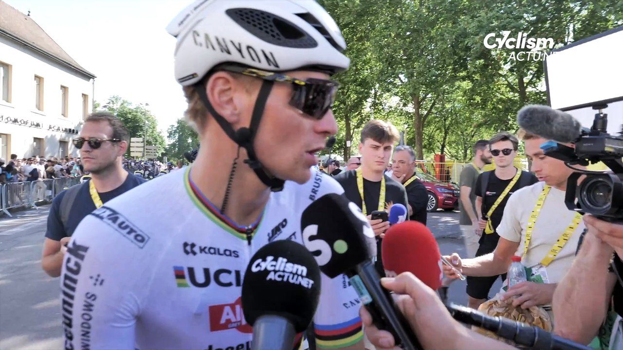 Cycling - Tour de France 2024 - Mathieu van der Poel : "Het is echt jammer..."