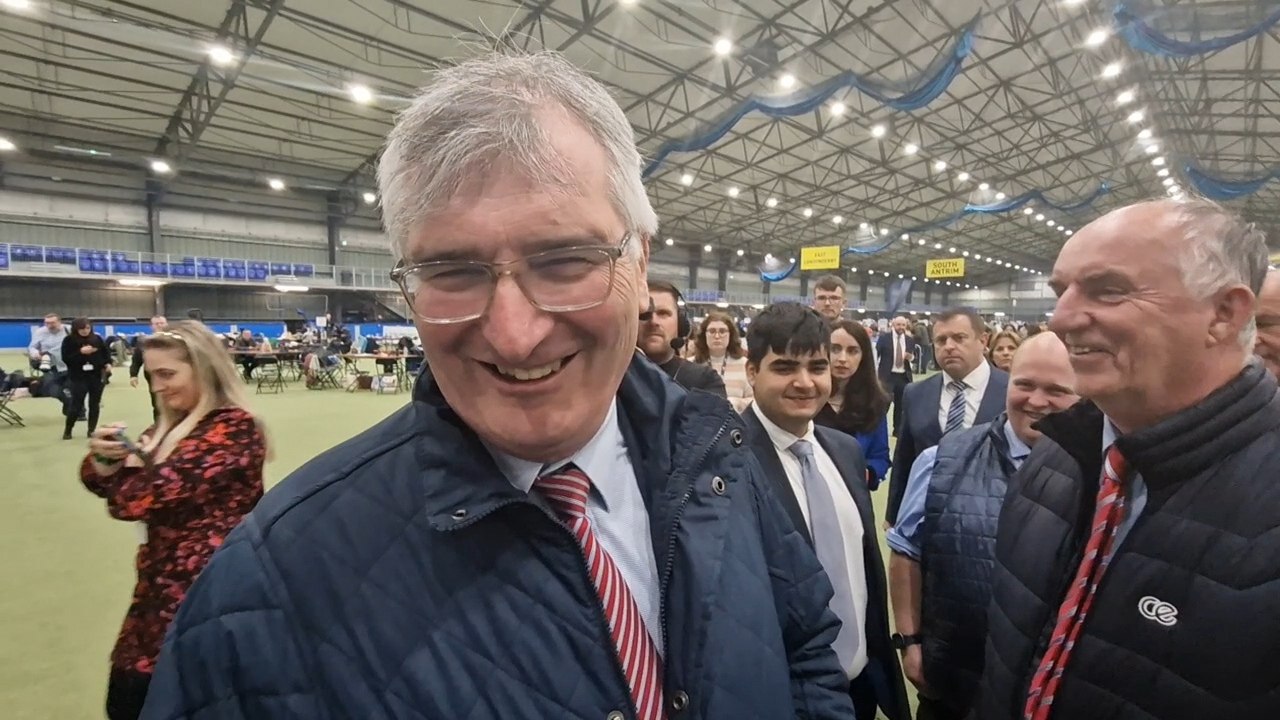 Tom Elliott reacts to peerage