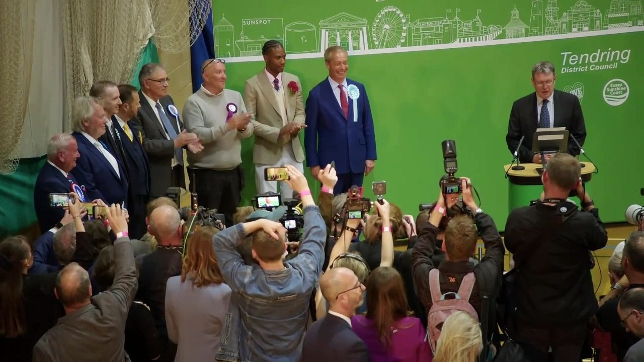 Nigel Farage becomes MP at eighth attempt