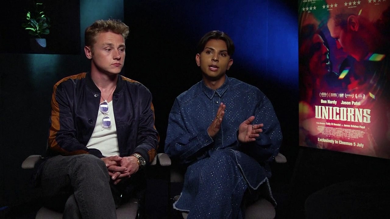 Unicorns: Ben Hardy & Jason Patel's love scenes