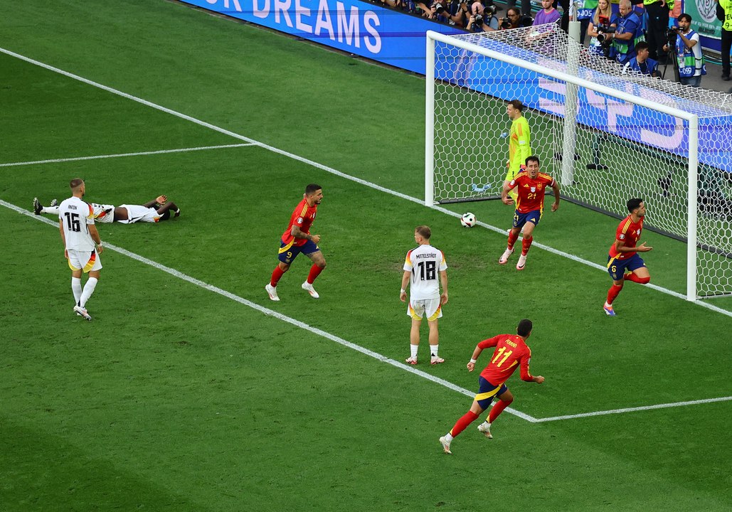 Euro 2024 : L'Espagne élimine l'Allemagne de "son" Euro