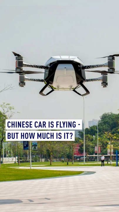 Chinese car is flying - but how much is it?