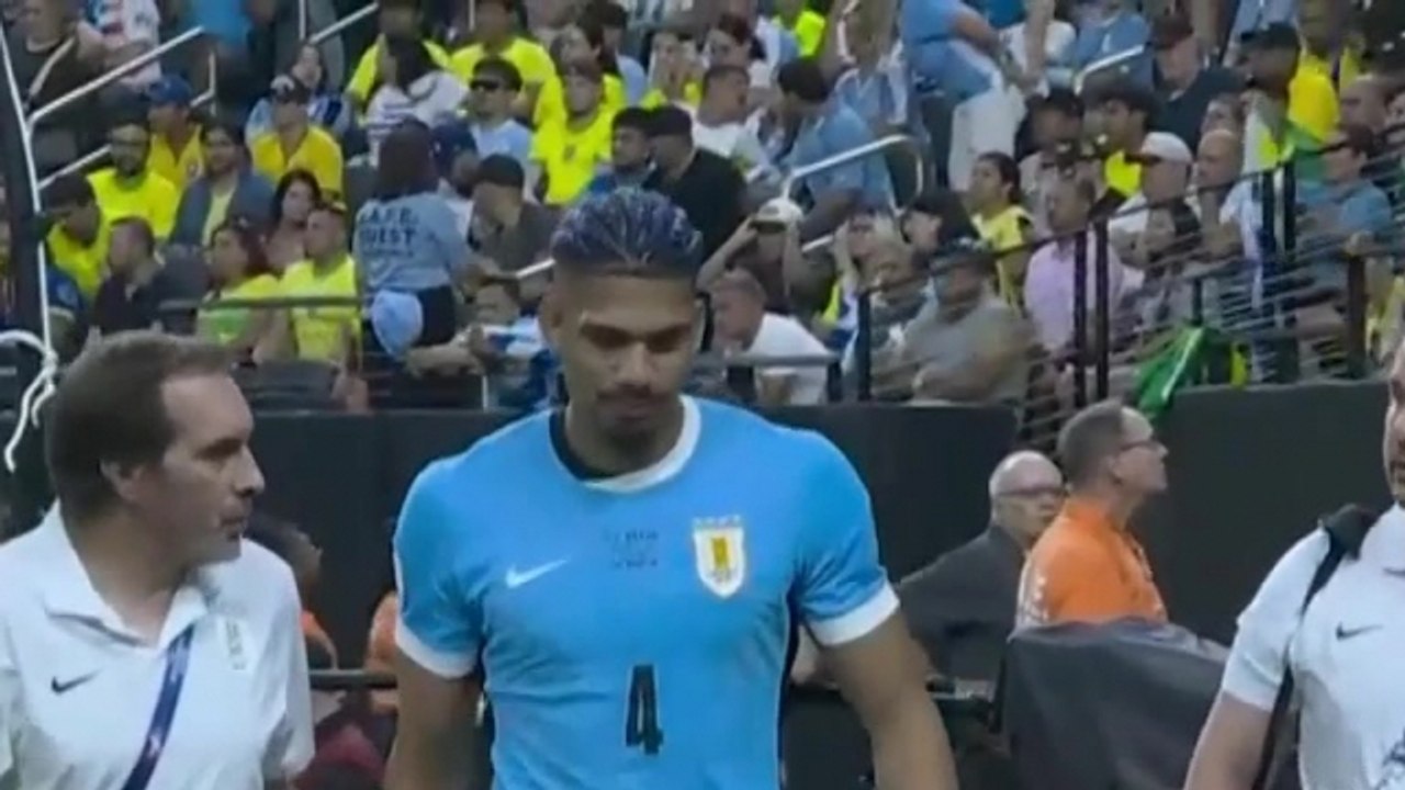 La blessure déchirante de Ronald Araujo - Foot - Copa America