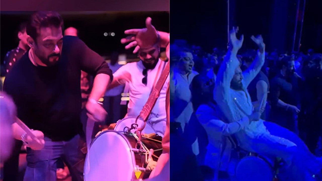 Anant Radhika Sangeet Ceremony: Salman Khan, Ranveer Singh Dance On Dhol Beats Inside Video Viral