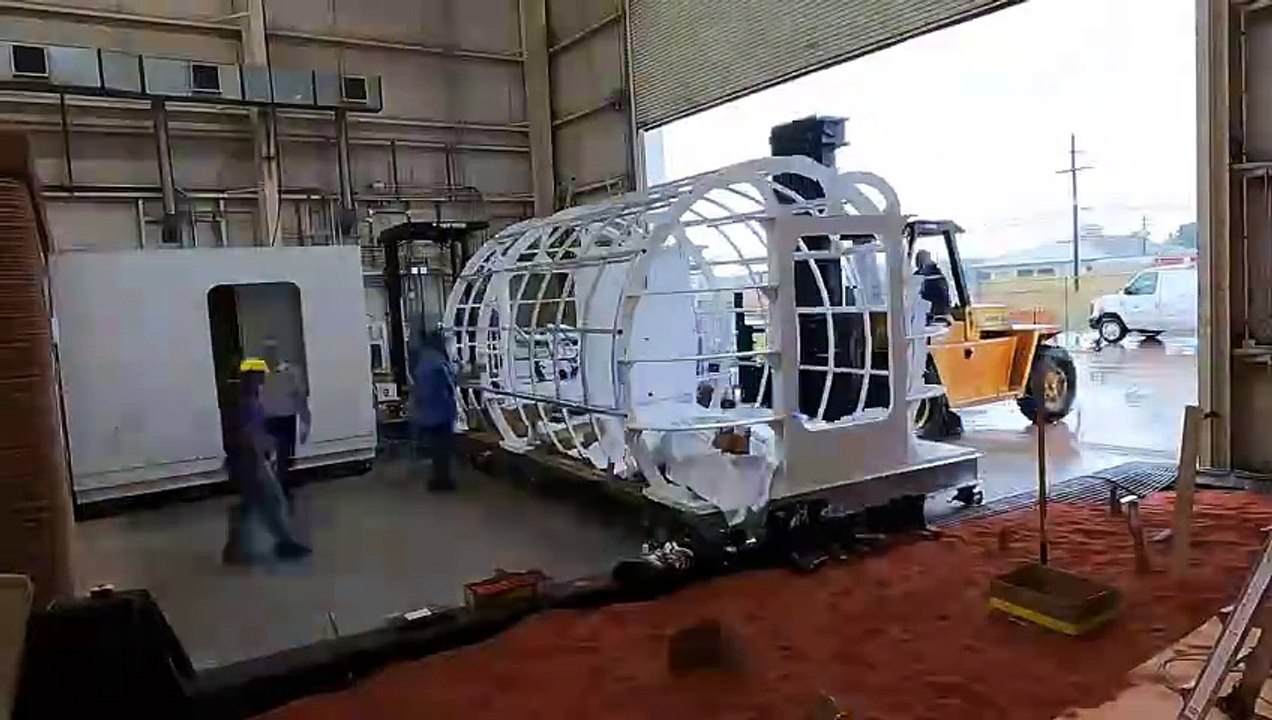 Sneak peek of simulated Mars habitat