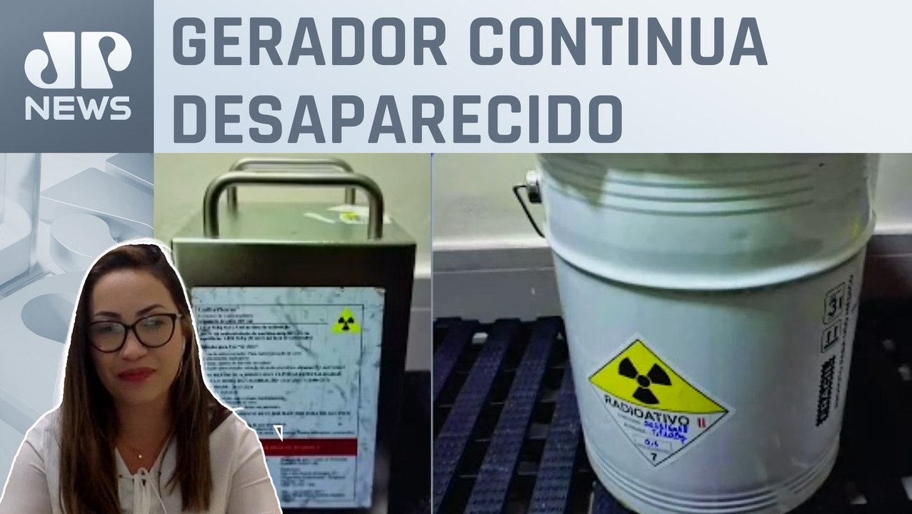 Blindagem do material radioativo furtado é localizada; Márcia Renata analisa