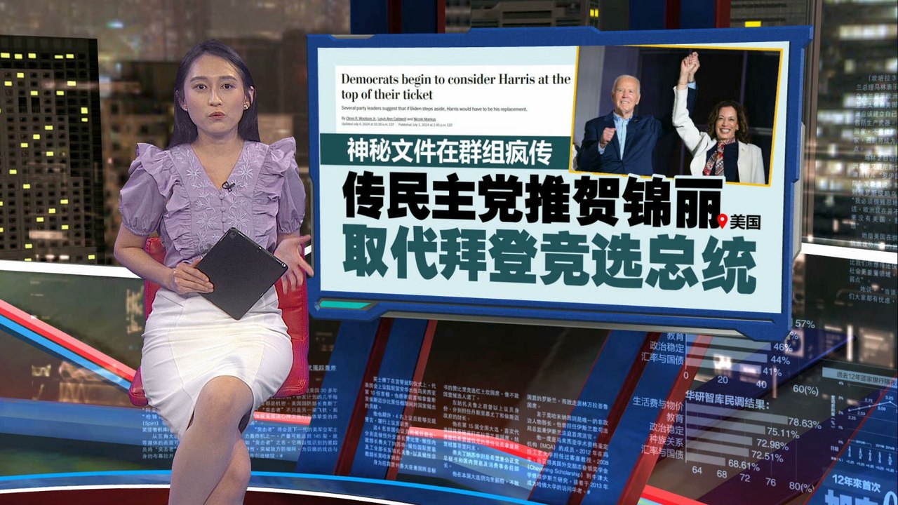 拜登“灾难级”电视辩论引发党内恐慌   拜登又爆“口误”称自己是女副总统