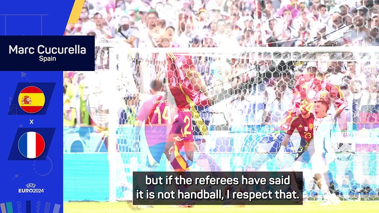 Referee got handball decision right - Cucurella