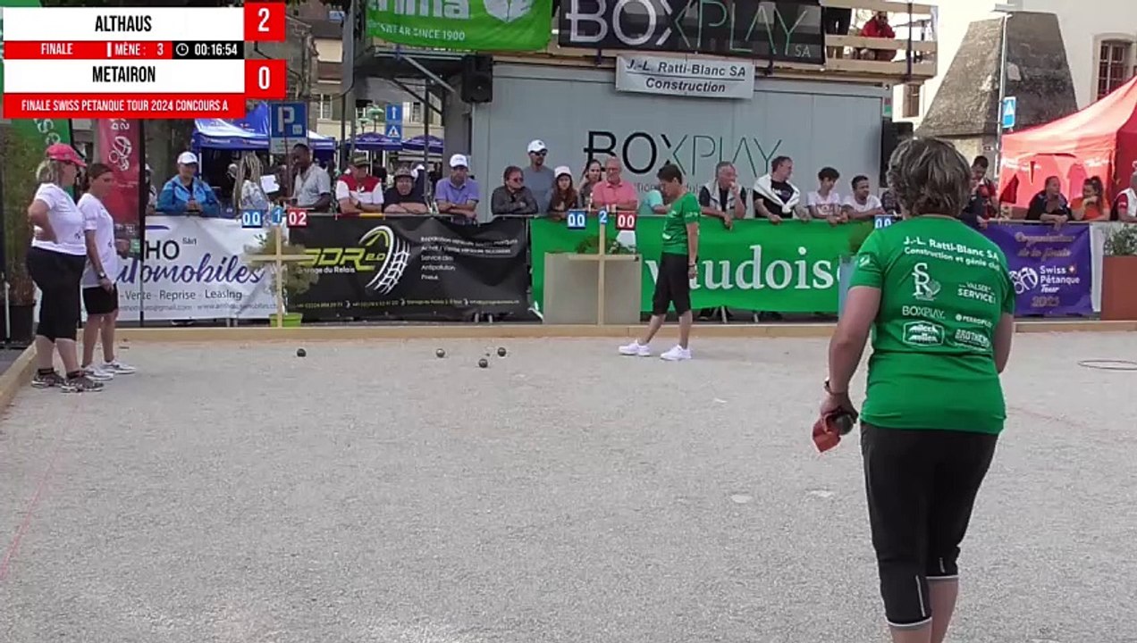 Finale : 2ème Finale "Swiss Pétanque Tour" 2024, 6 & 7 juillet 2024