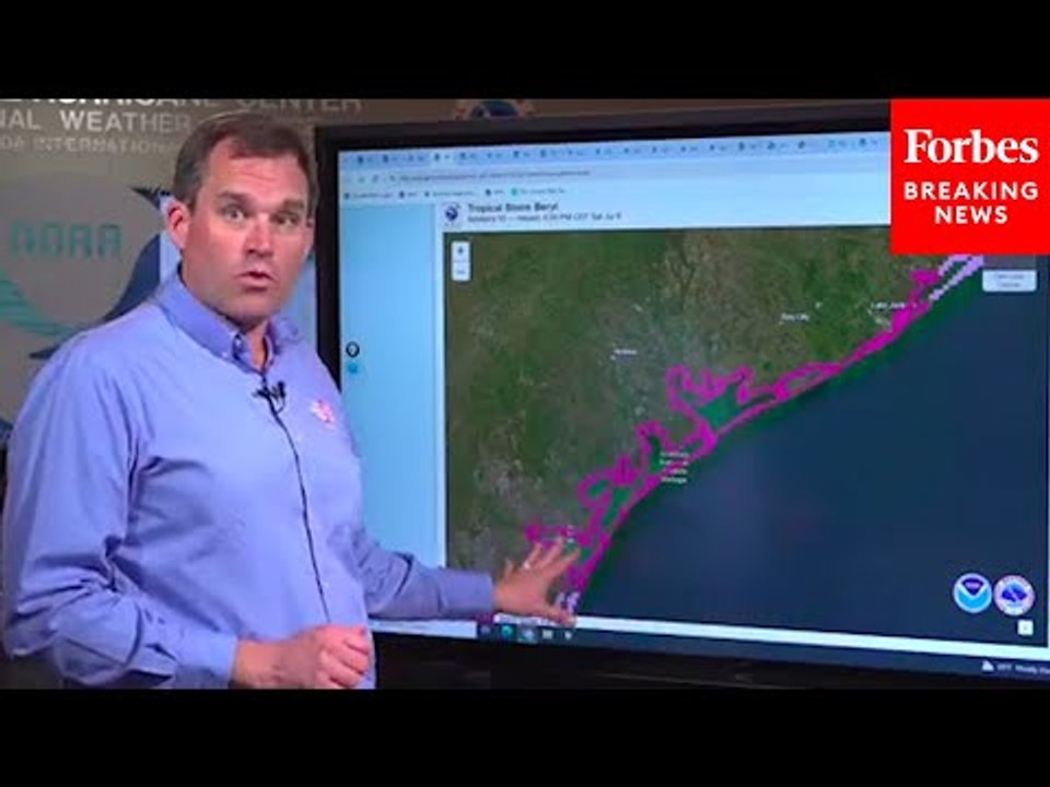 JUST IN: National Hurricane Center Gives Updates As Hurricane Beryl Barrels Towards Texas Coast
