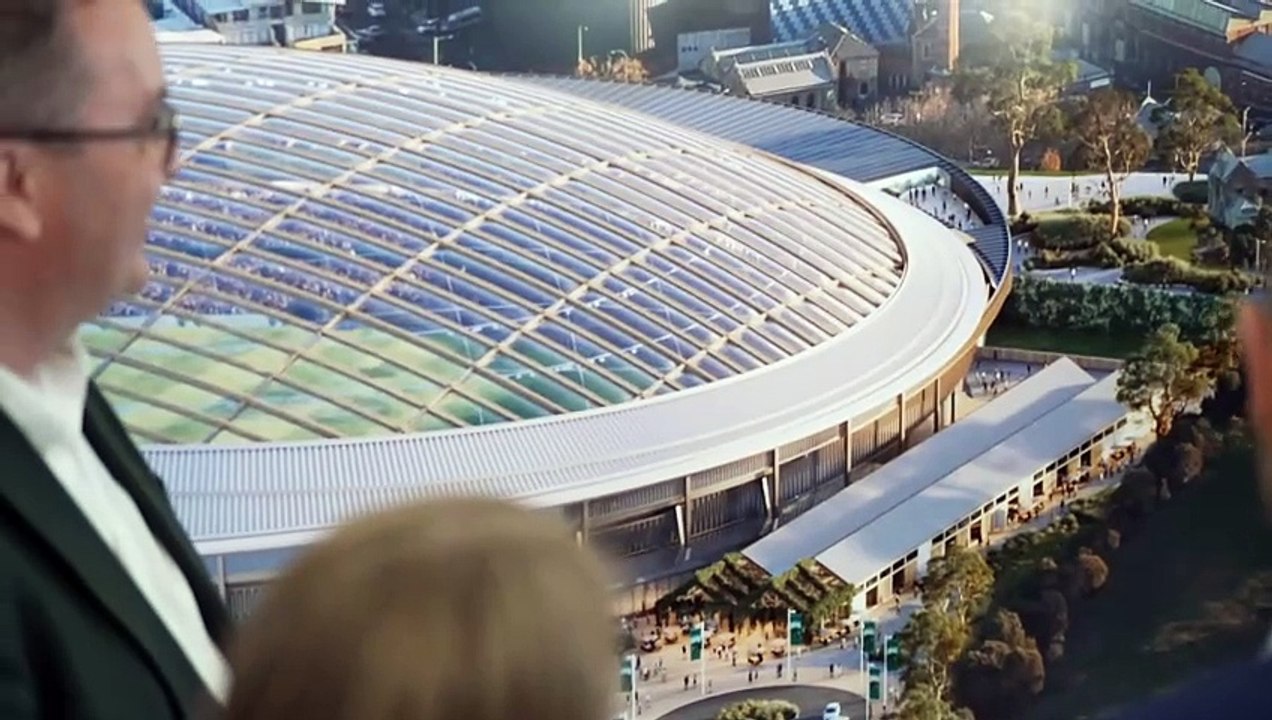 Mixed reaction to Hobart's new Macquarie Point stadium design, as architects explain concept