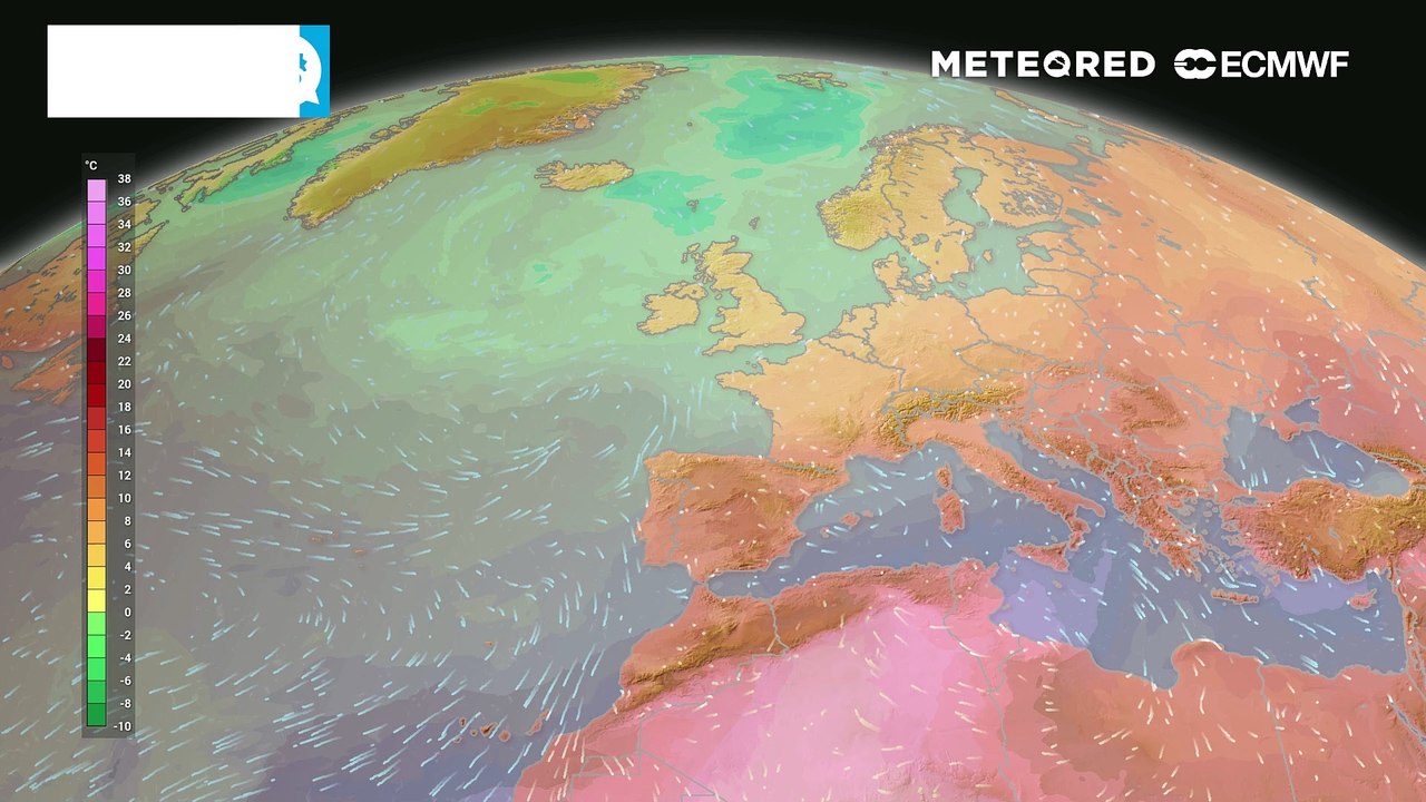 Aria rovente in nuova espansione verso il Mediterraneo