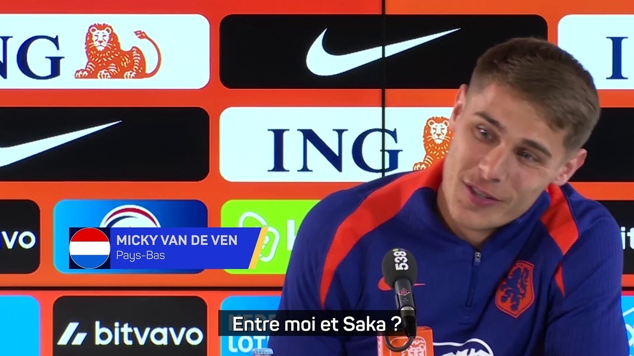 Van de Ven plus rapide que Saka ?