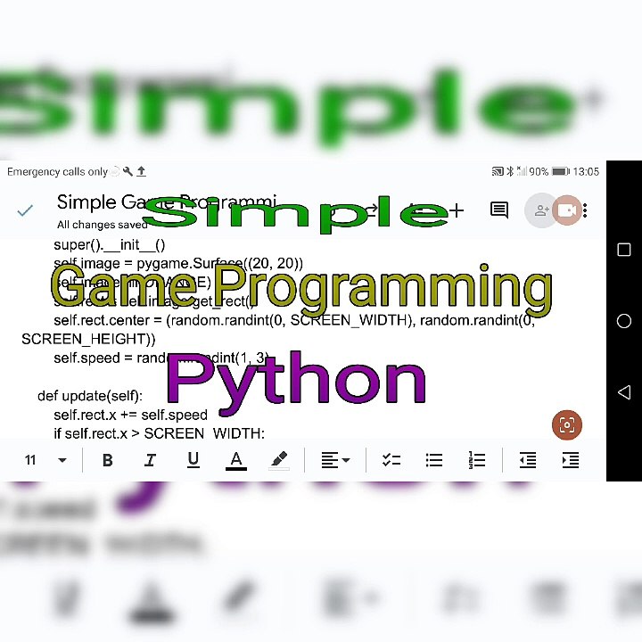 Learn Basic Game Programming with Python 🎮
