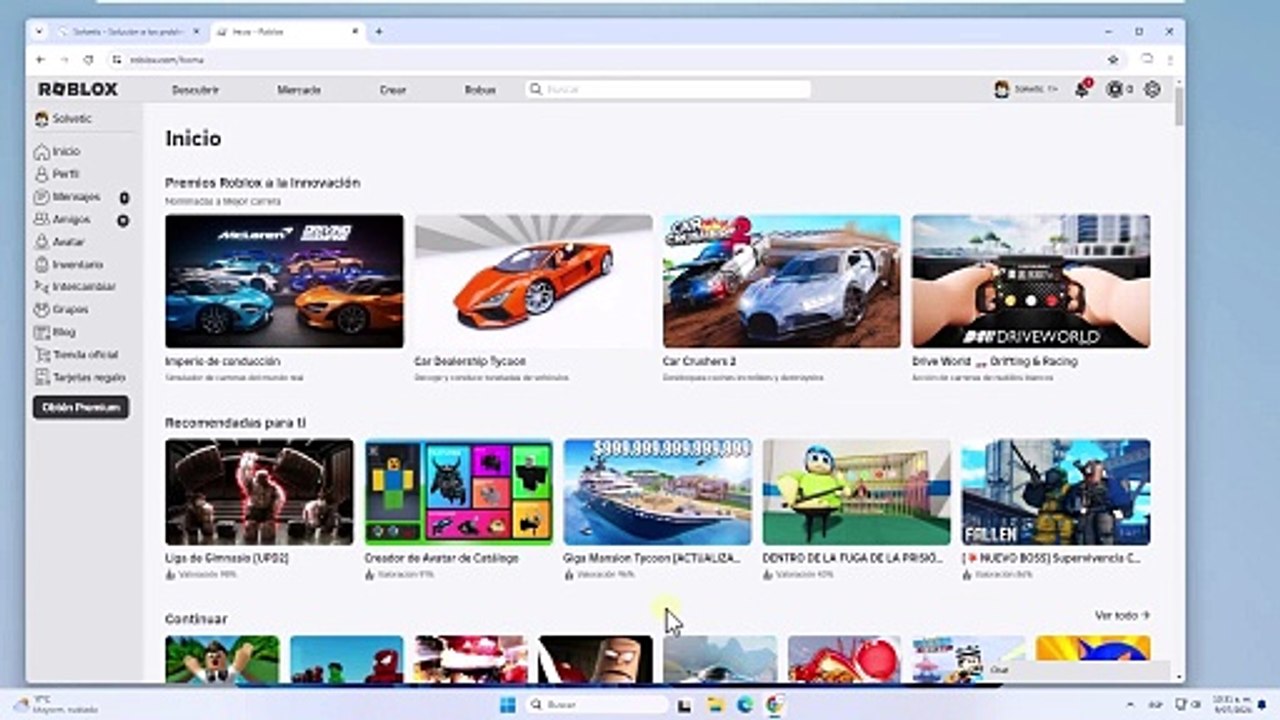 Como Unirse a un Grupo de Roblox en PC