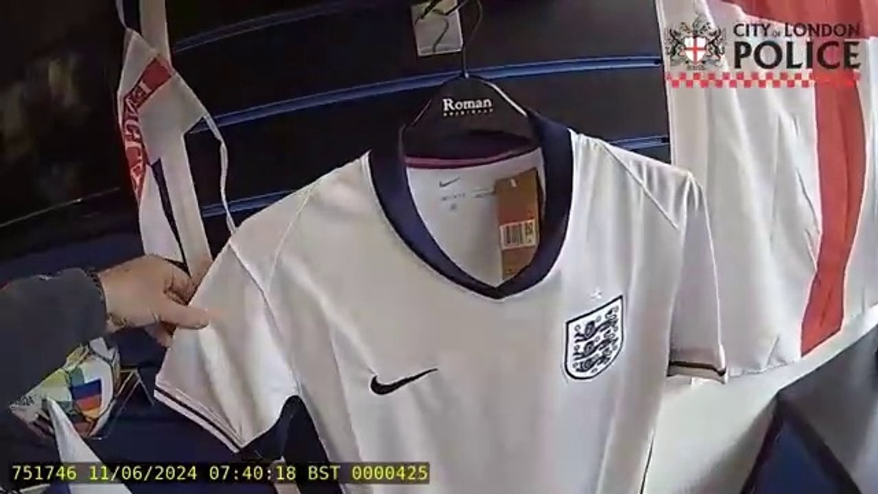 Euro 24: Fake football shirts on sale as £98k of kit seized