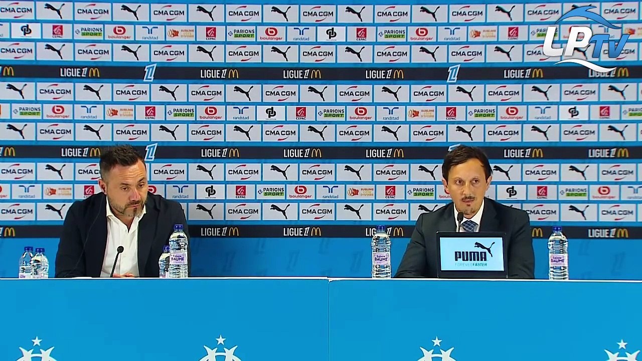 Intégrale de la conférence de presse de Roberto De Zerbi de Pablo Longoria