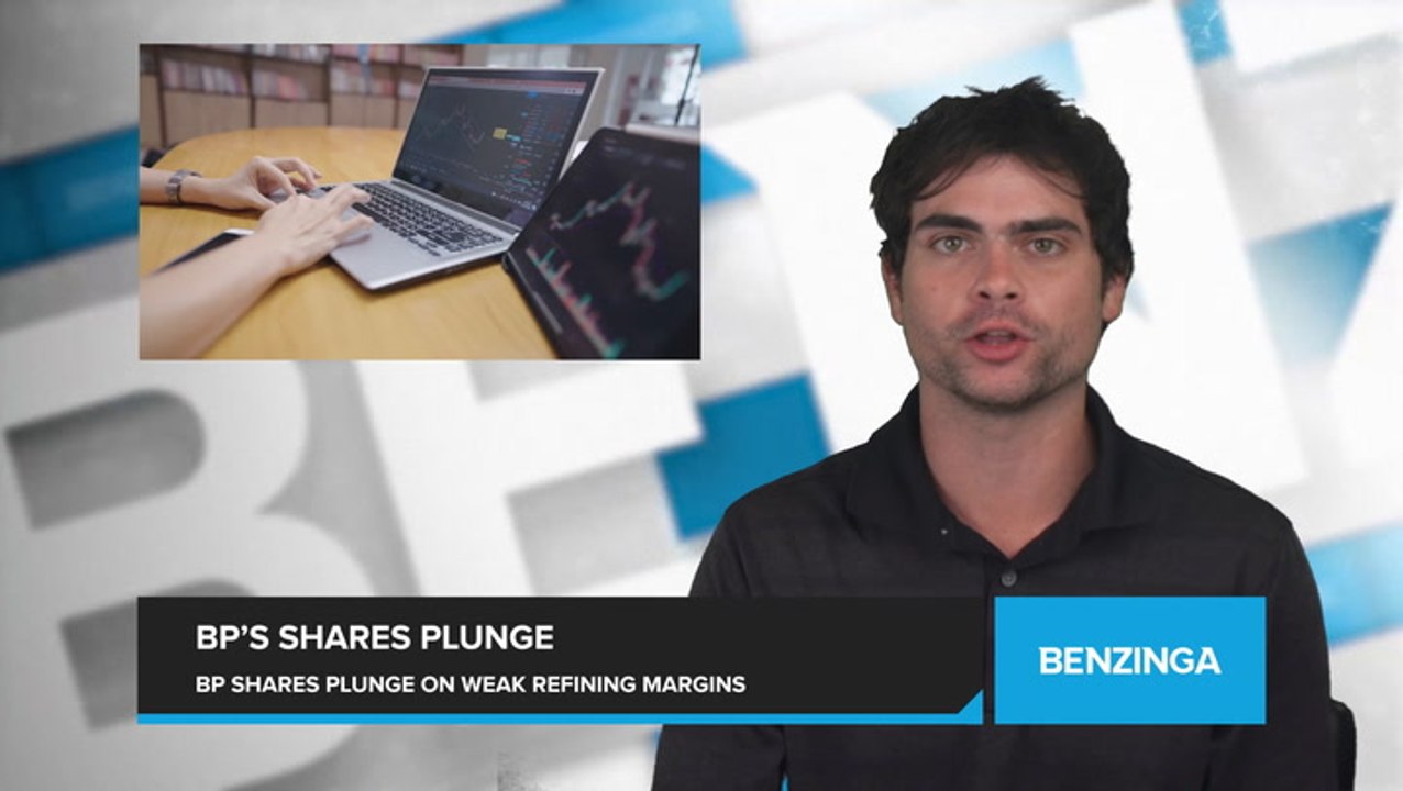 BP's Shares Plunge as Weak Refining Margins and Oil Trading Bite