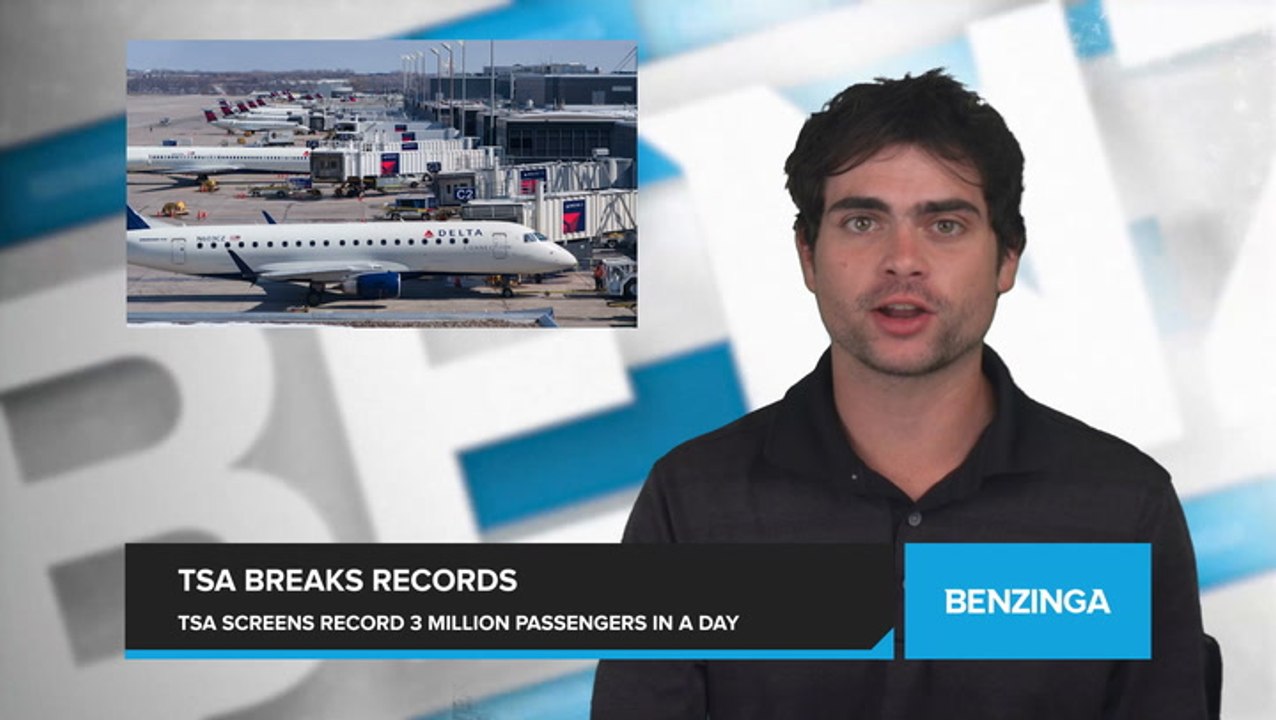 TSA Screens Over 3 Million Passengers in a Single Day, More Than Any Other Day Since It Was Founded in 2001