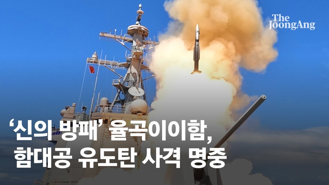 율곡이이함 '신의 방패' 입증…"모의 표적기, SM-2에 완파됐다"