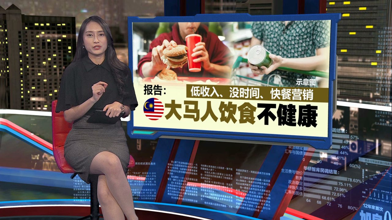 大马人饮食不健康   报告：青少年受广告影响  爱吃快餐和含糖饮料