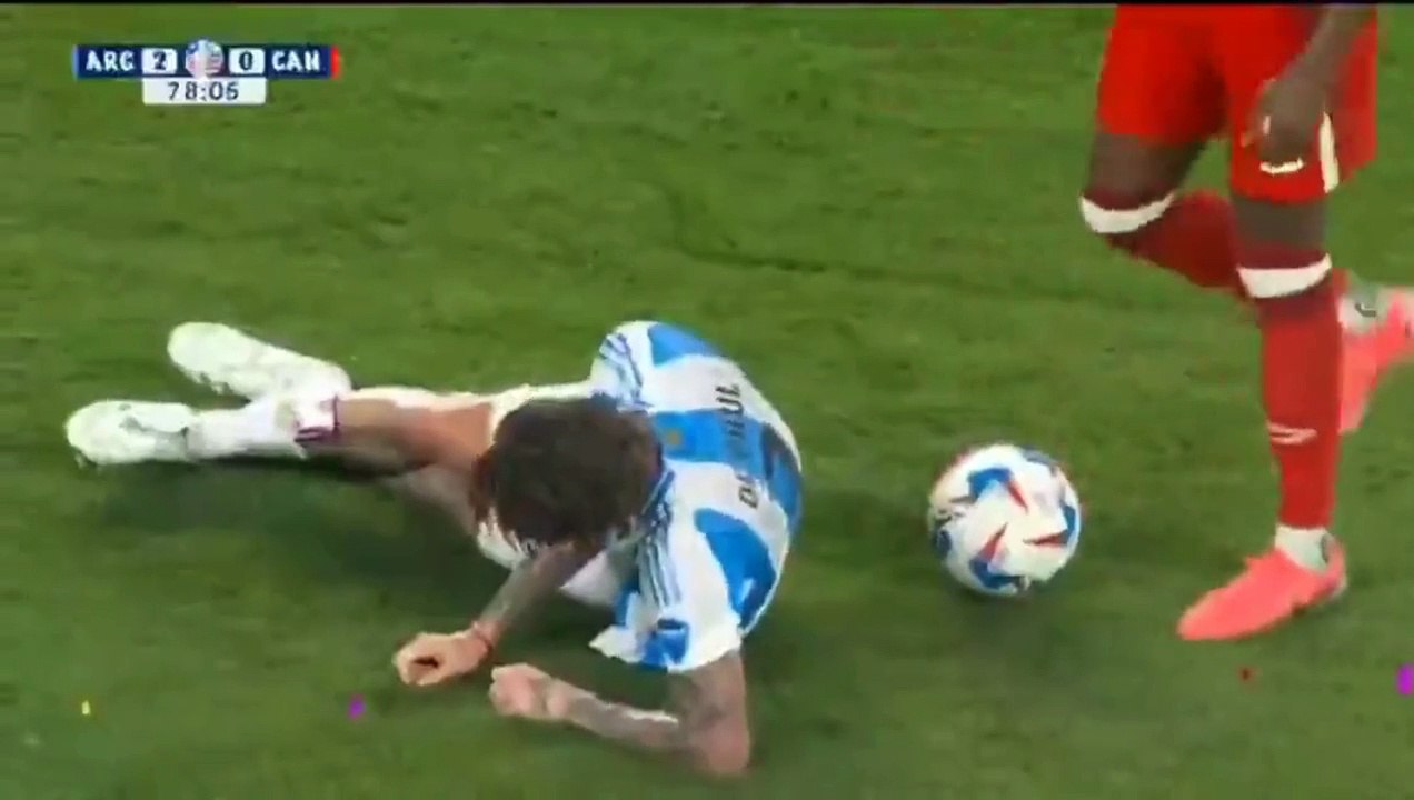 Voilà une belle simulation en football