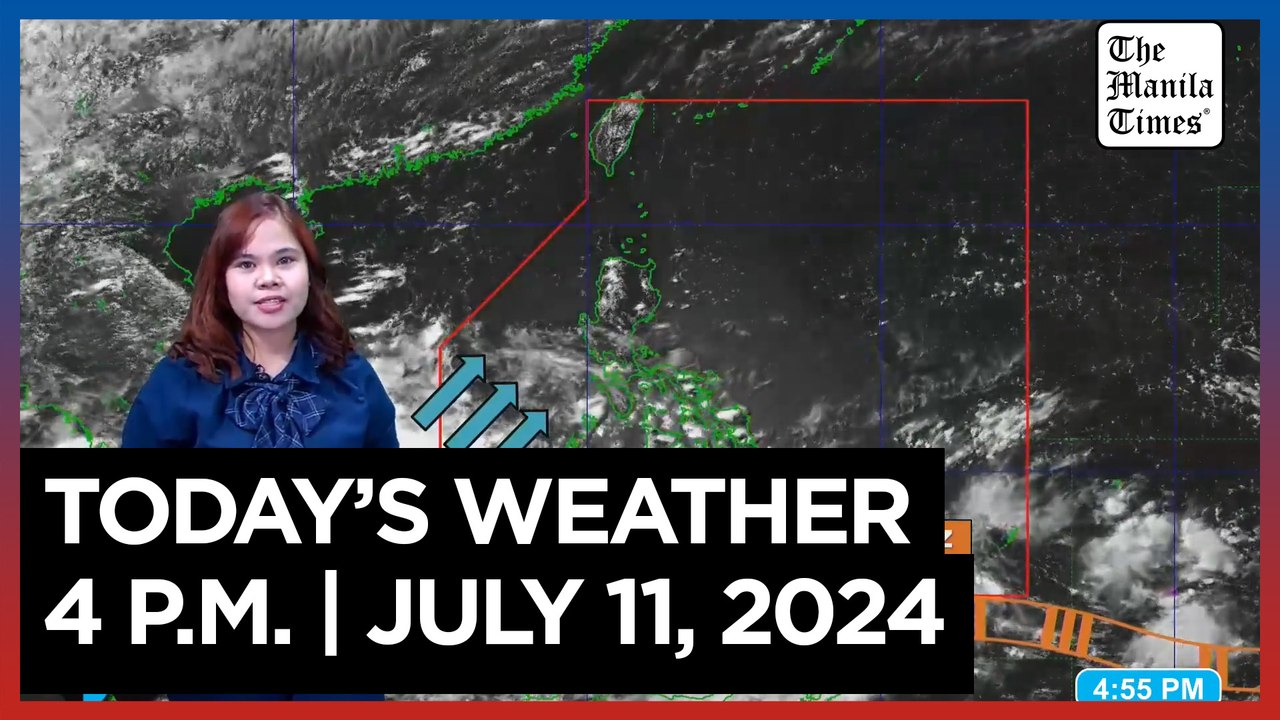 Today's Weather, 4 P.M. | July 11, 2024