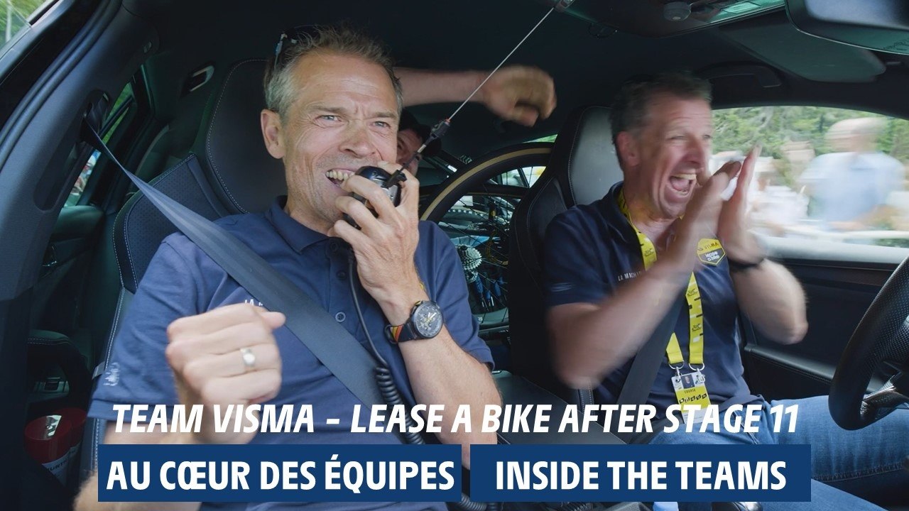 Inside Teams  - Team Visma - Lease a bike after stage 11