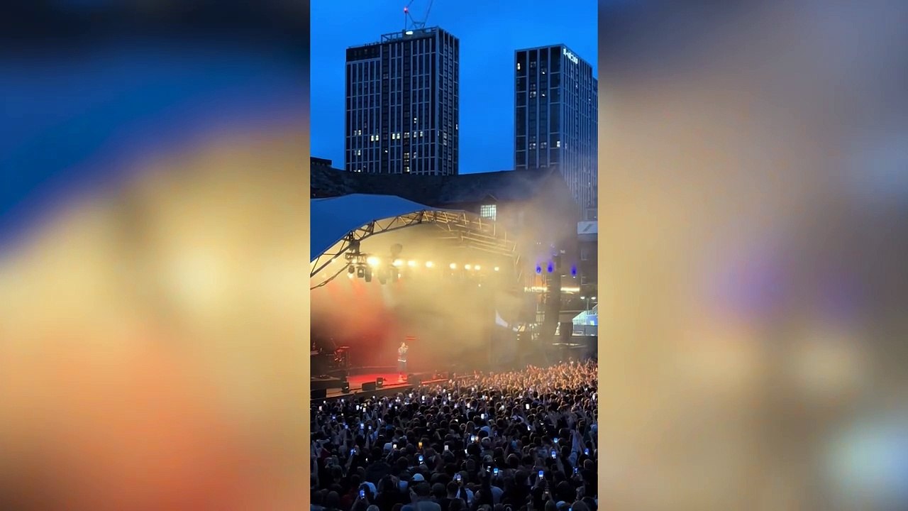 Loyle Carner ends epic Castlefield Bowl gig by singing 'It's Coming Home'