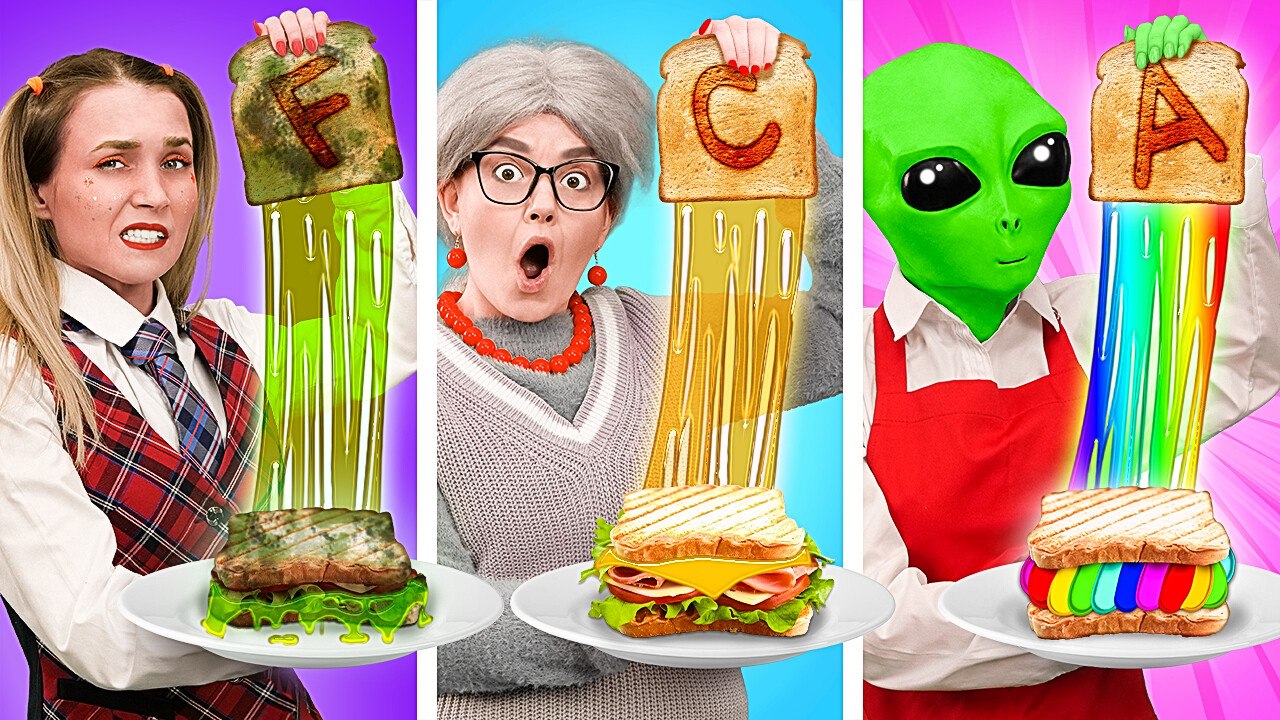 Cooking Challenge! WHO WINS? Funny Moments By 123GO! #shorts