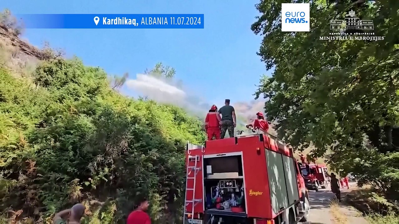 L'Albania chiede aiuto all'Ue per domare gli incendi