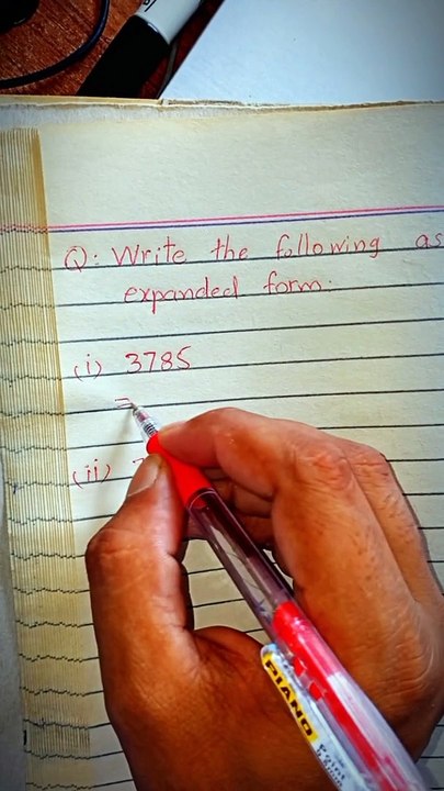 How to Write the given numbers as Expanded form | MathOGuide