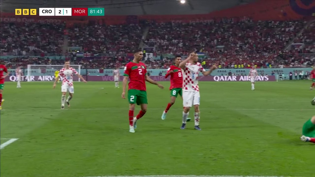 Croatia vs Morocco full match replay world cup 2022 p2