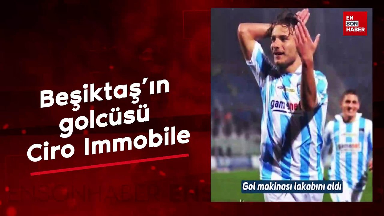 Beşiktaş’ın yeni golcüsü Ciro Immobile’nin futbol kariyeri