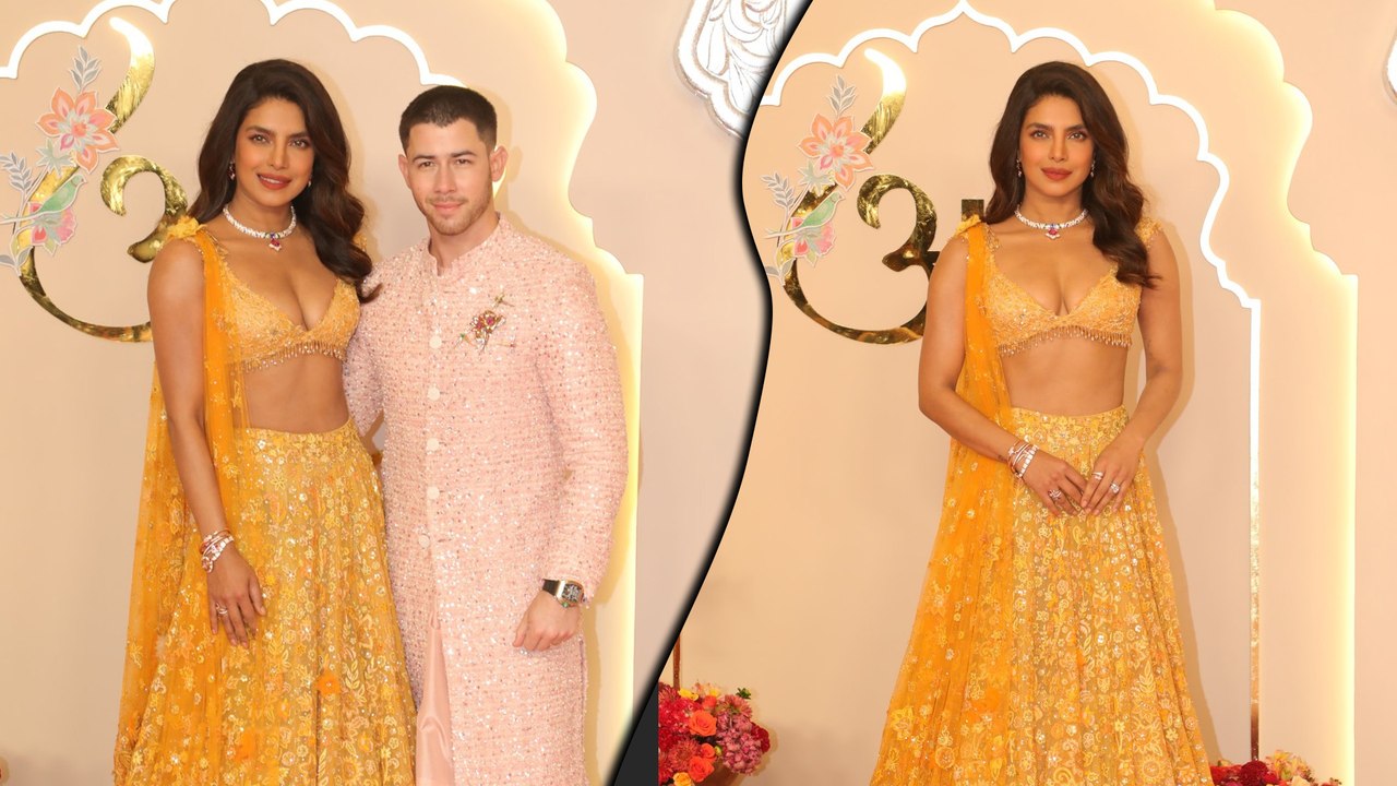 A Graceful Affair: Nick Jonas And Priyanka Chopra At Anant-Radhika's Wedding