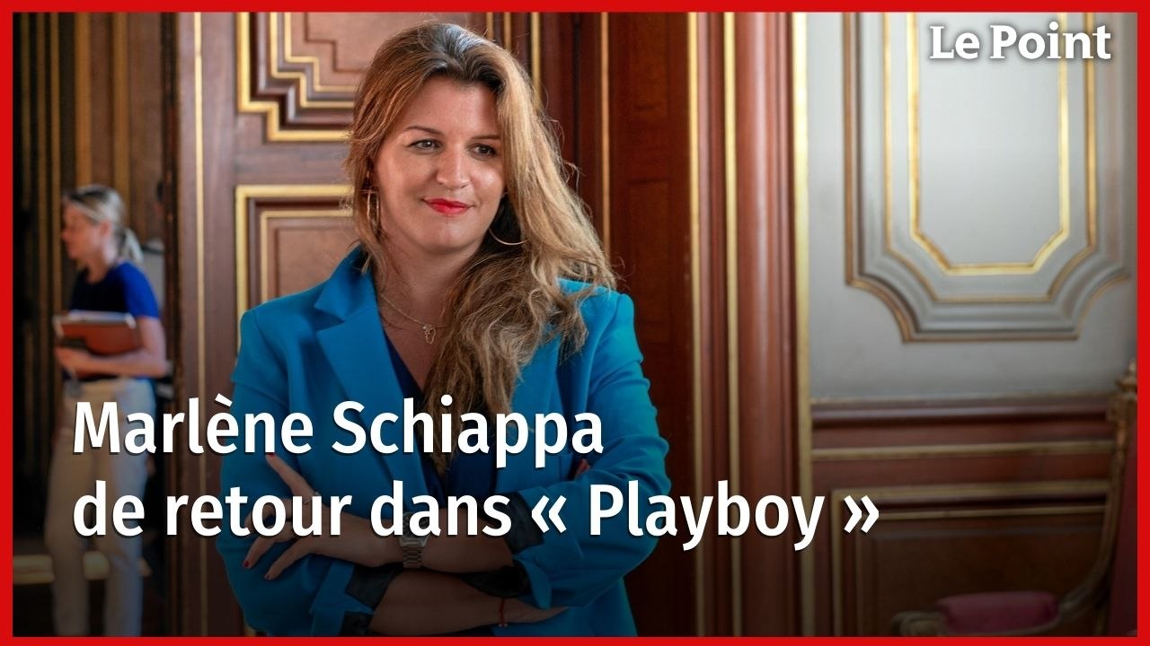 Marlène Schiappa de retour dans « Playboy »