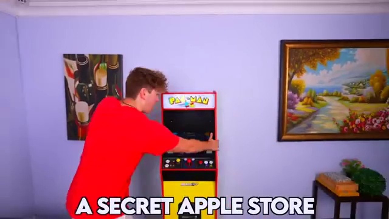 I Built a Secret Apple Store!