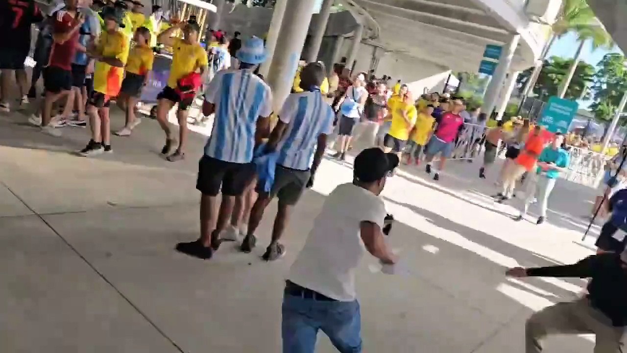 Incidentes en la Copa América