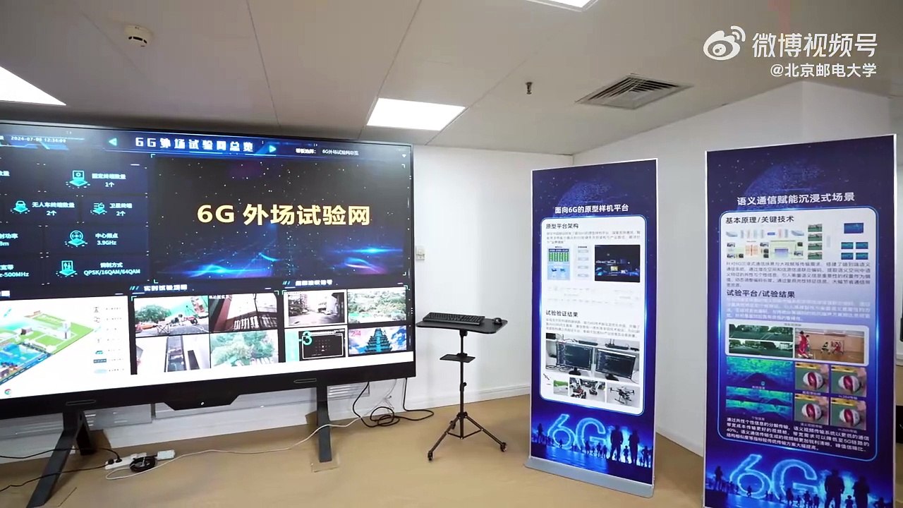 Demostración del 6G en China