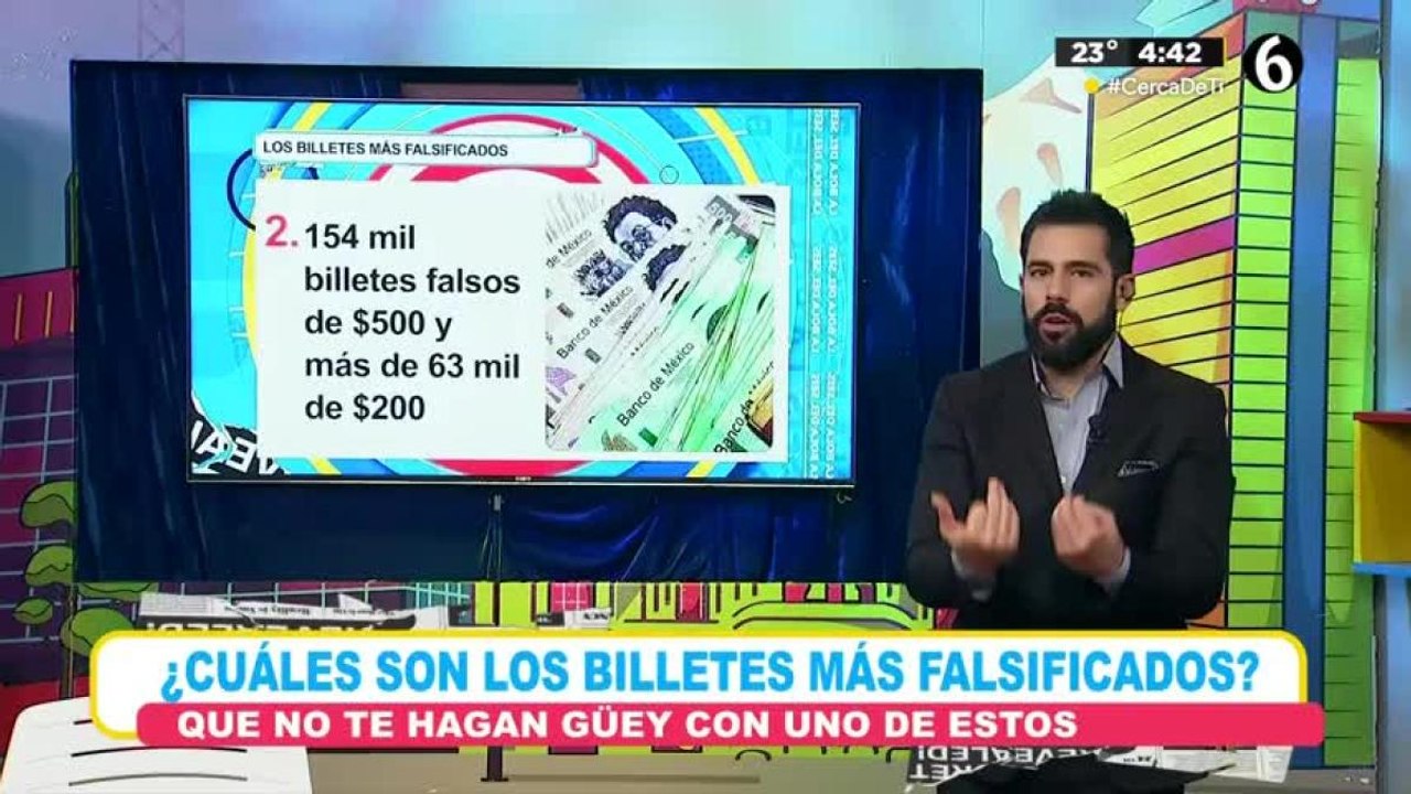 ¿Cuáles son los billetes más falsificados?