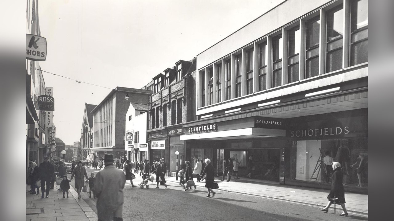 Leeds Then and Today: Schofields
