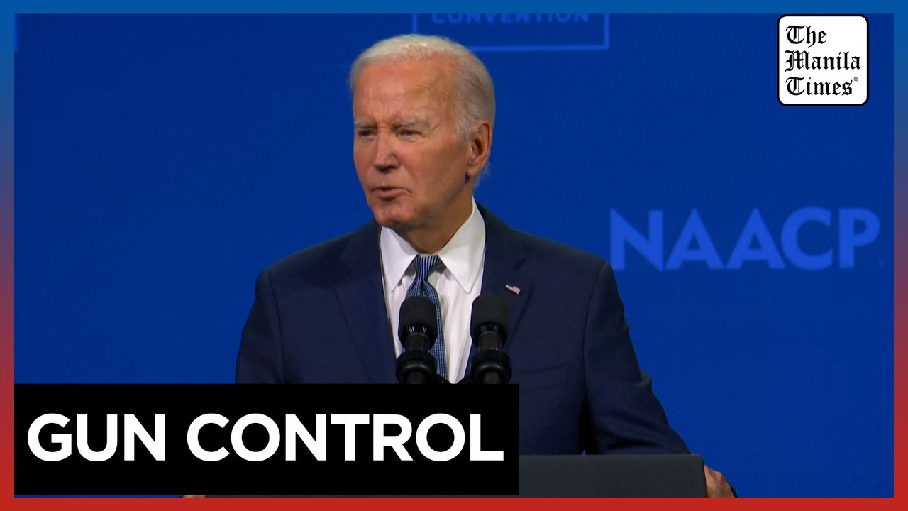 Biden calls for ban on type of gun used in Trump attack