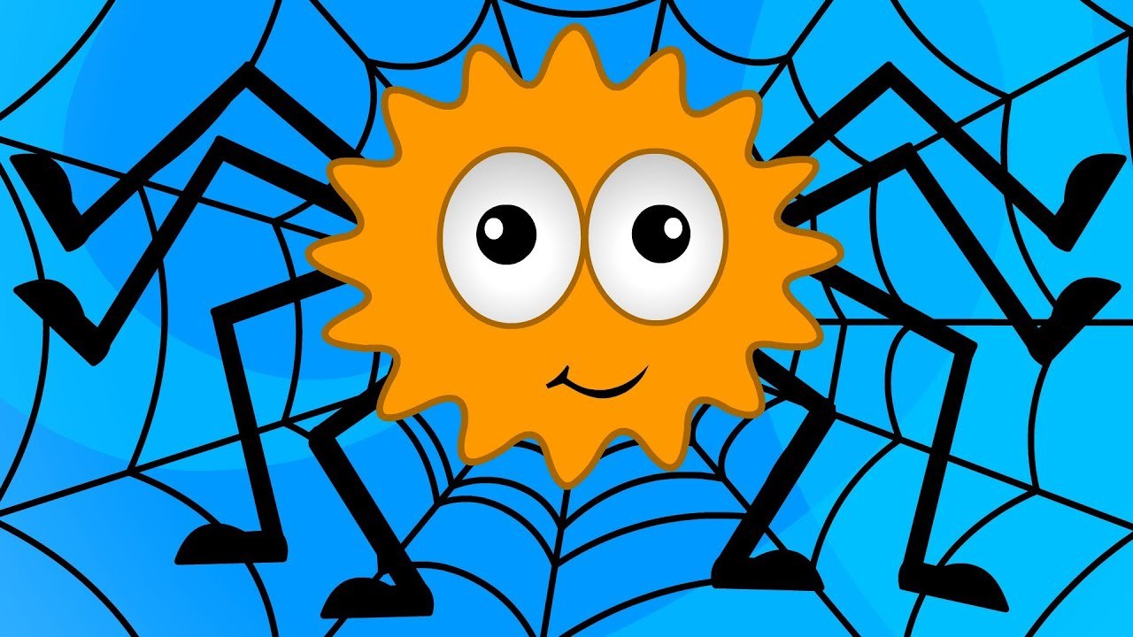 INCY WINCY SPIDER NURSERY RHYME FROM OH MY GENIUS